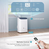 EUHOMY Portable Air Conditioners 3 in 1 Portable Cooling AC with Dehumidifier
